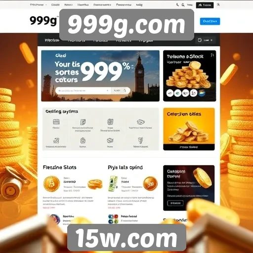 Inovação tecnológica no design do site 999g.com
