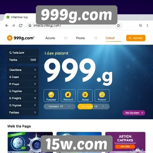 Avaliação da interface do usuário no site 999g.com